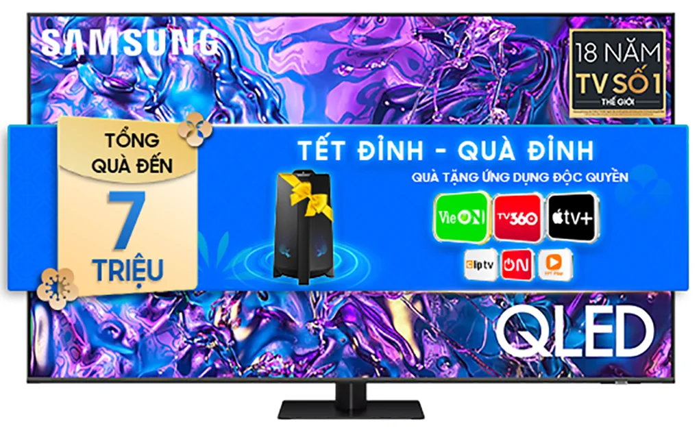 Smart Tivi QLED Samsung 4K 75 Inch QA75Q70D Smart Tivi QLED Samsung 4K 75 Inch QA75Q70D